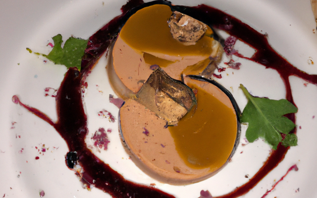 Foie gras au banyuls.