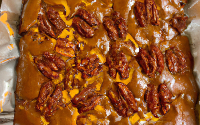 Brownie aux noix de pécan et au sirop d'erable