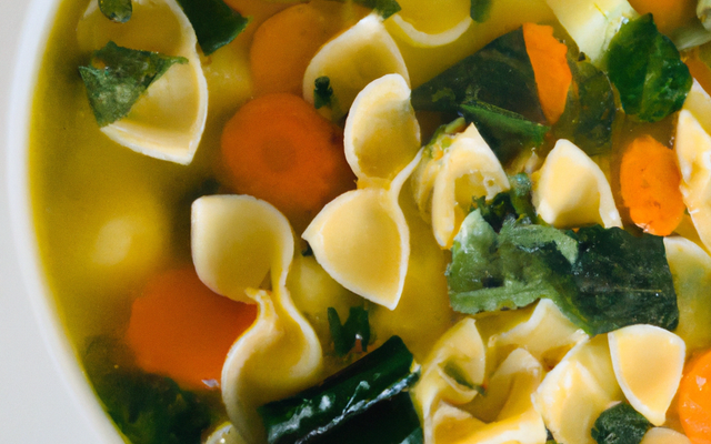Soupe de pâtes