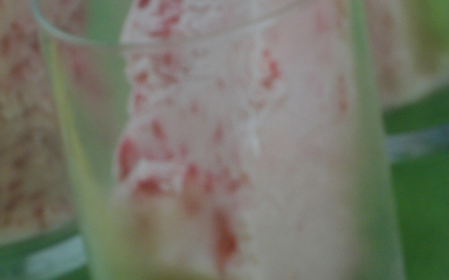 Le semi freddo à la framboise