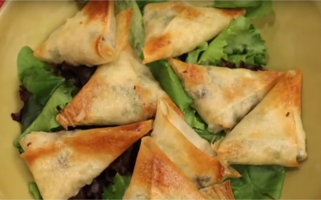 Samoussa de dinde aux épices