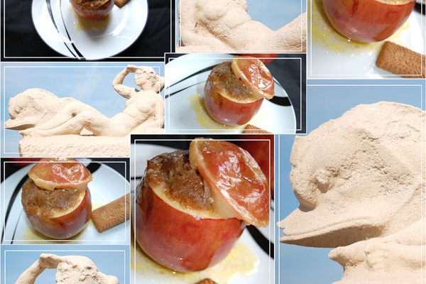 Pommes farcies aux spéculoos maison