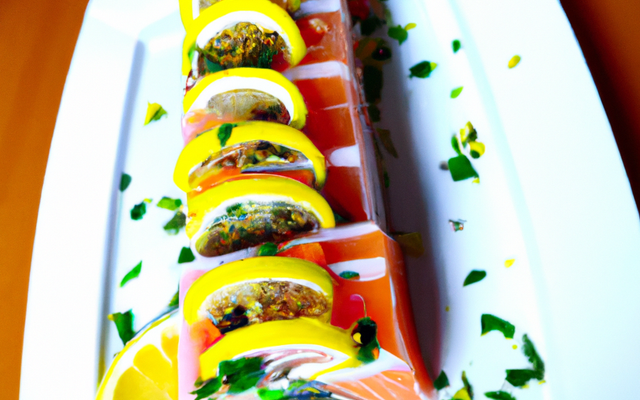 Terrine de saumon citronnée