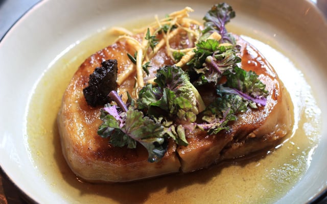 Steak végétal de céleri à la Coréenne