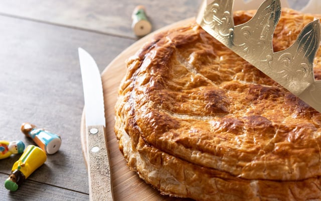 Galette des rois banane et coco