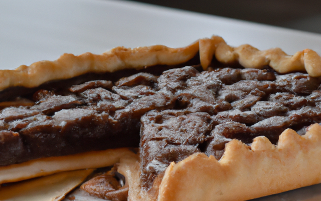 Tarte au chocolat  facile