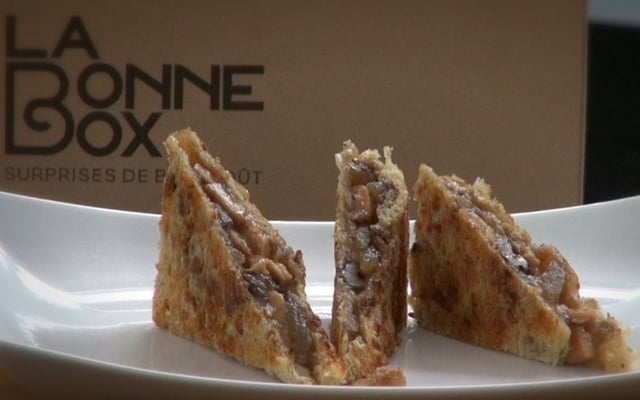 Croque-monsieur au foie gras