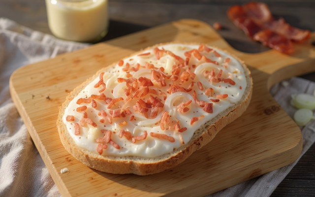 Bruschetta alsacienne