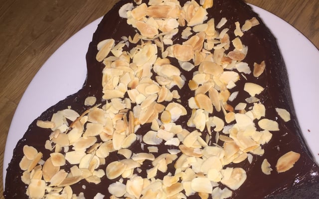 Gâteau au chocolat et amandes