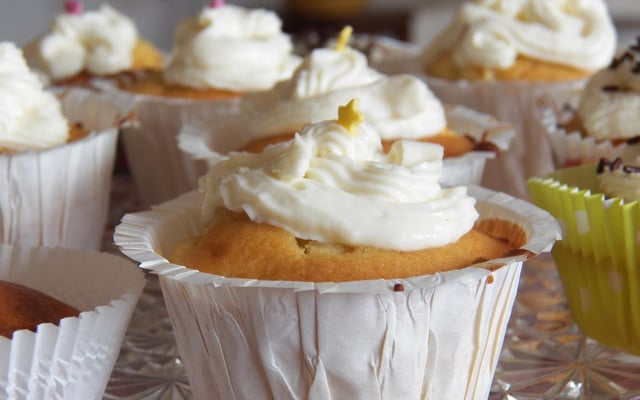 Cupcakes aux pommes et creamcheese