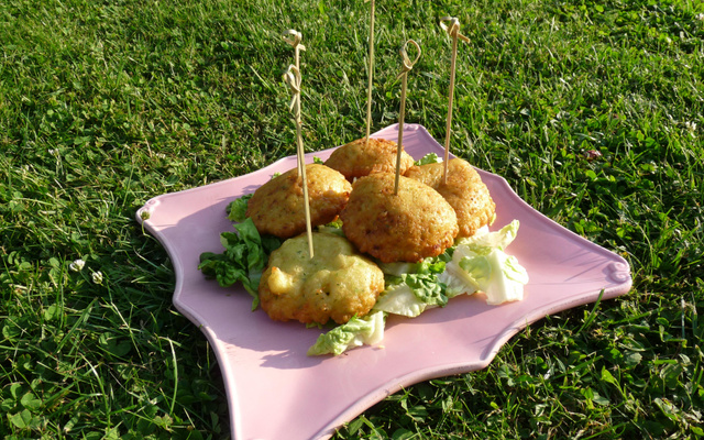 Beignets de courgettes savoureux