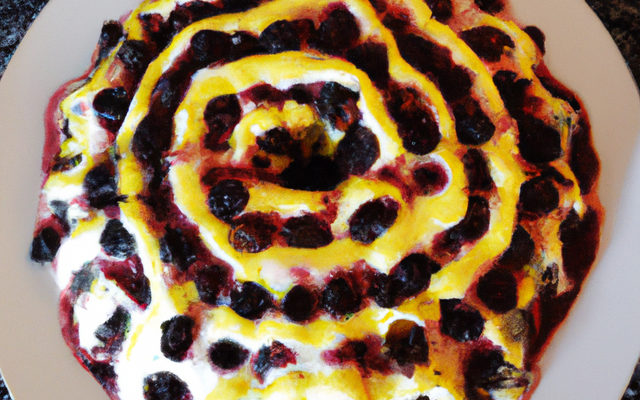 Gâteau au yaourt araignée