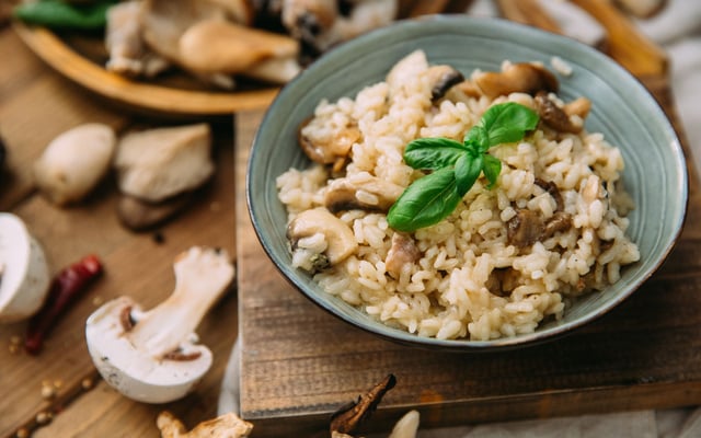 Risotto aux champignons au Monsieur Cuisine