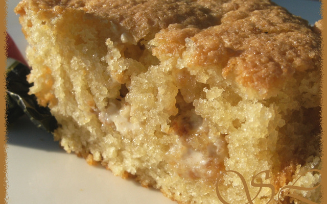 Financier au fondant de chocolat blanc-spéculoos