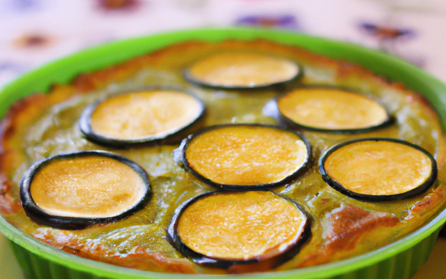 Flan de courgettes, régal des enfants
