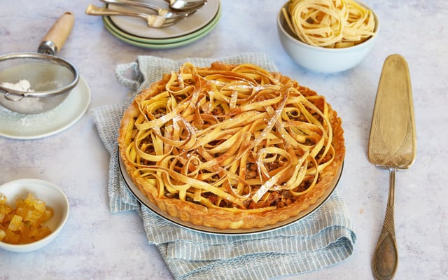 Tarte de tagliatelles