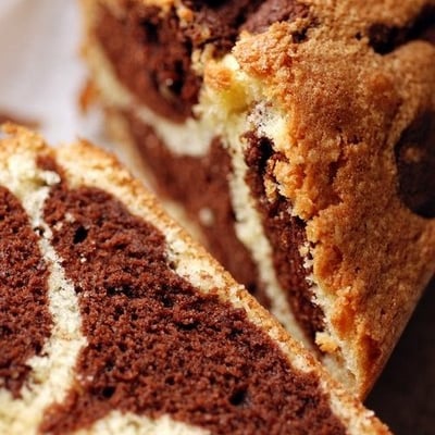 Marbré choco-vanille qui deviendra...