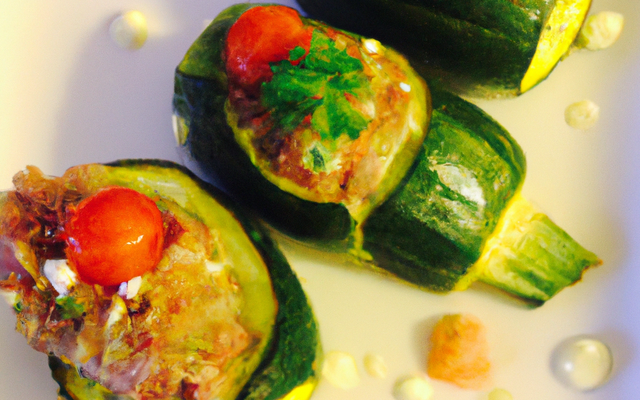 Courgette farcies