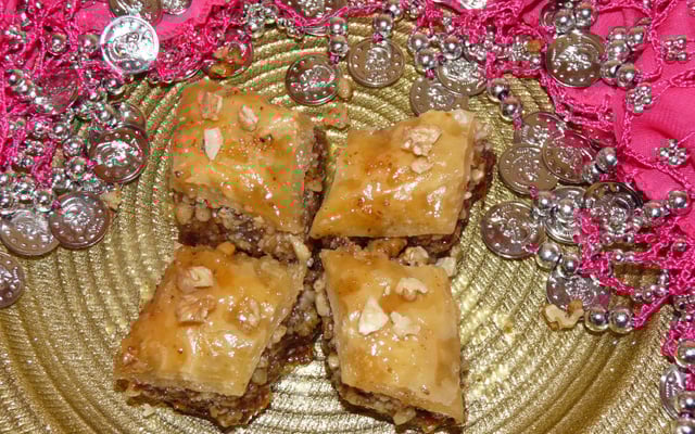 Baklawa aux noix