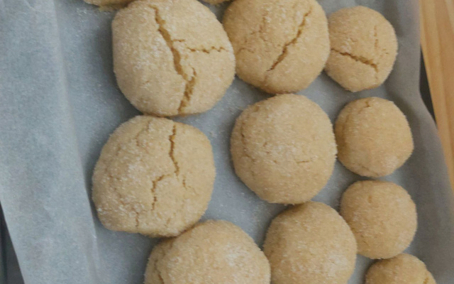 Biscuits craquelés au citron