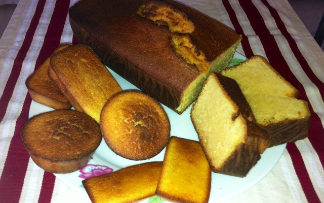 Gâteau à la farine de maïs