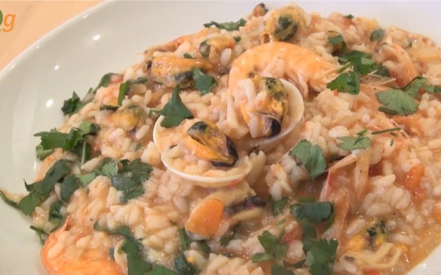 Riz Portugais aux fruits de mer