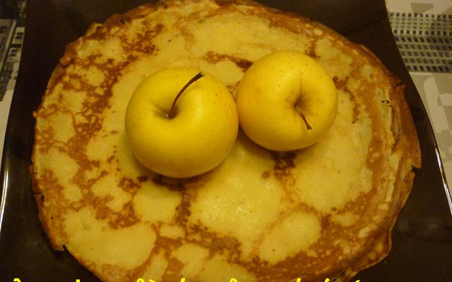 Crêpes aux pommes express