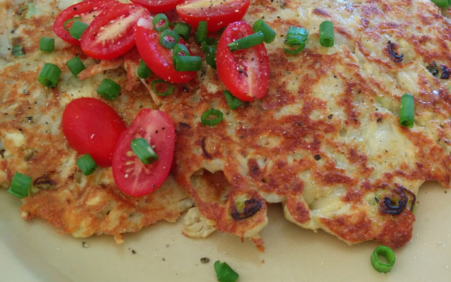 Galette de pomme de terre sans œufs