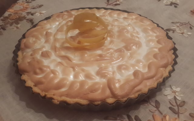 Tarte au citron et sa meringue