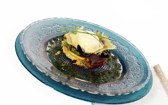 Galettes de tartoufles et crottin de Chavignol