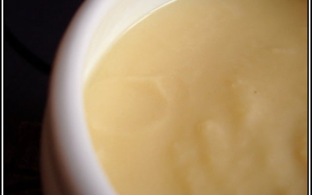 Veloutés de navet jaune à la sauge