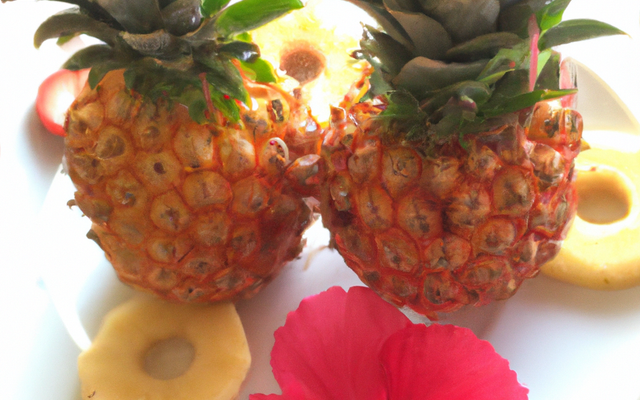 Duo fraise ananas