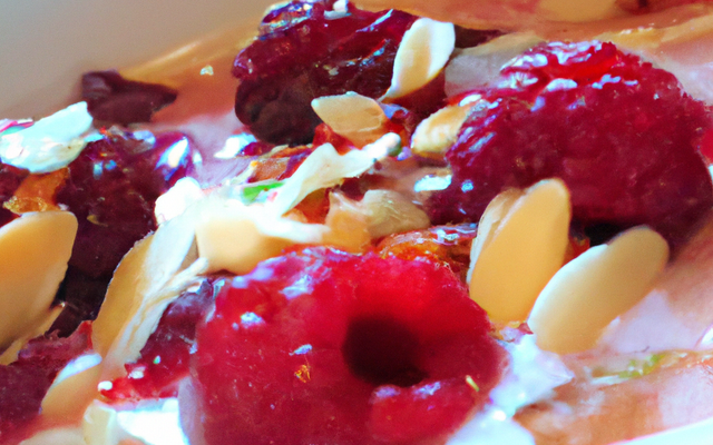 Douceur d'hiver aux framboises & spéculos