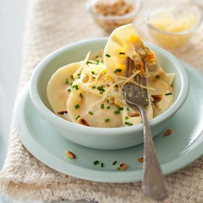 Raviolis potagers à la crème de Gusto Intenso