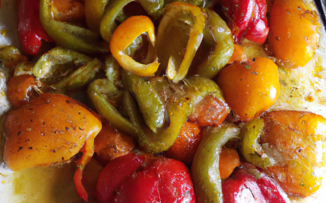 Poivrons à la mode Cajun