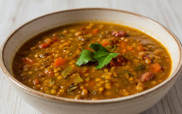 Soupe de lentilles au Companion