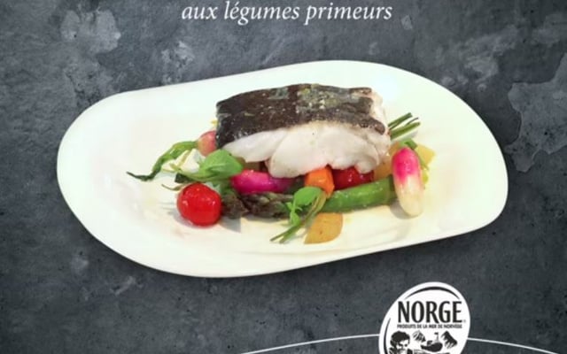 Papillote de cabillaud Skrei de Norvège aux légumes primeurs