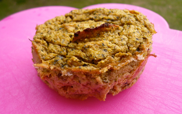 Mini-clafoutis fromager aux courgettes