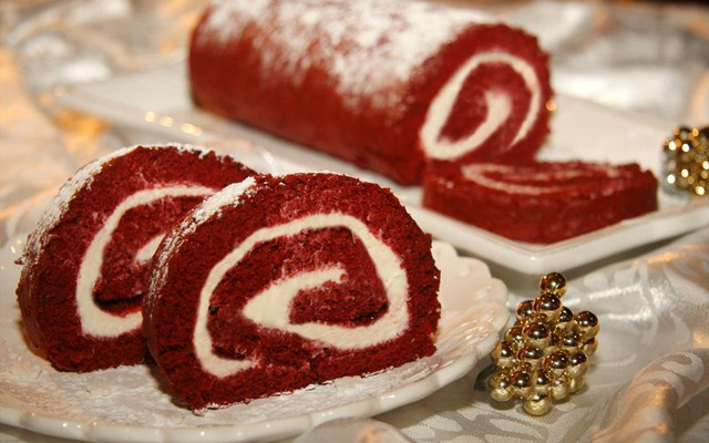 Ma bûche Red Velvet