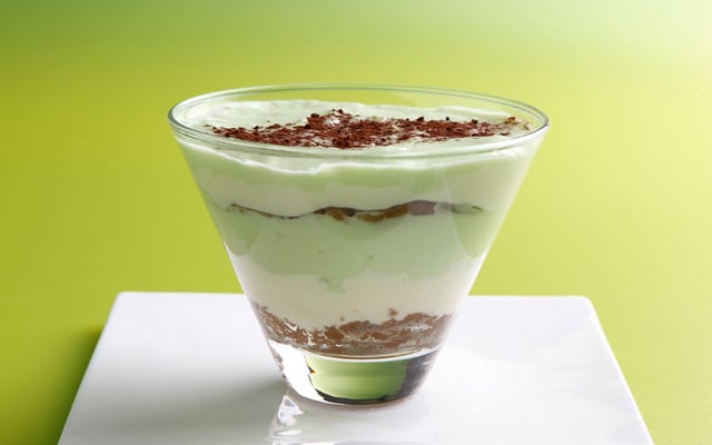 Tiramisu au parfum de Verveine Verte du Velay
