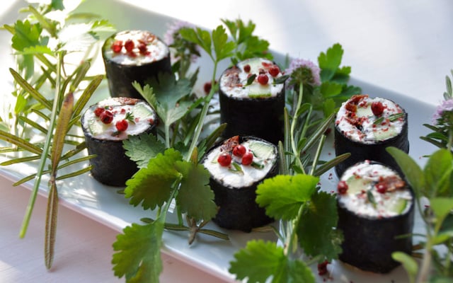 Maki sushis à la provençale