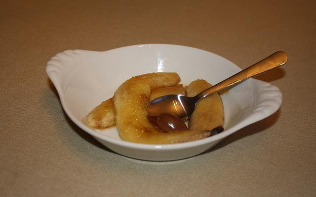 Banane flambé au rhum