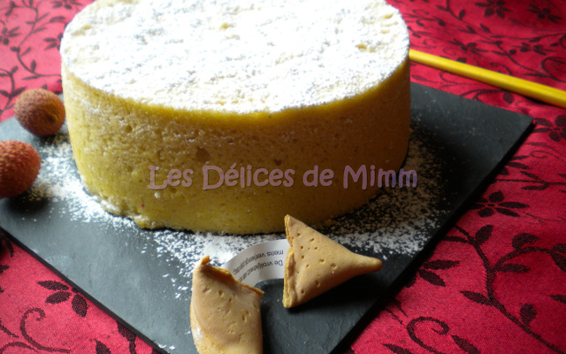 Gâteau éponge à la vapeur