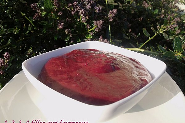 Framboise curd