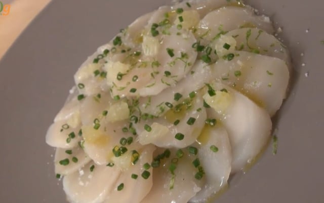 Carpaccio de St Jacques