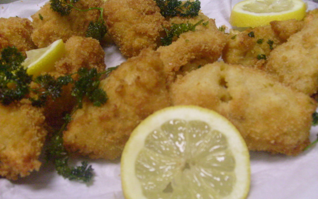 Croquettes flamande aux crevettes grises