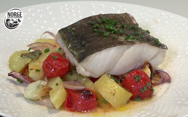 Dos de cabillaud Skrei de Norvège au four