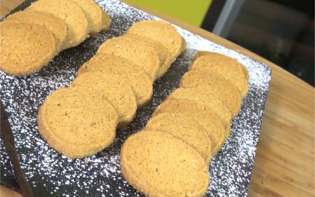 Sablés diamants à la vanille