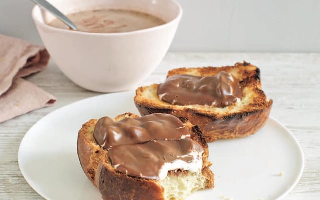 Brioches grillées aux Petits Oursons Guimauve