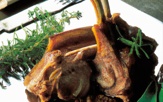 Epaule d'agneau à la sarriette